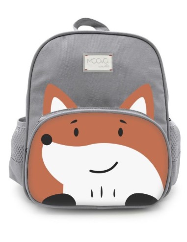 NU 8740 BACPACK SMALL GIRL GRE          Y FOX