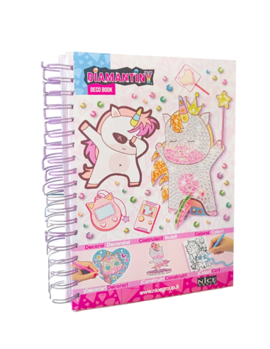 DIAMANTINY 90022 COLORING DECO BOOK su Shop in Casa