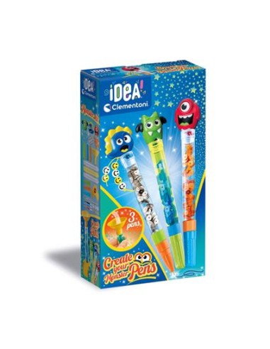 IDEA CLEMENTONI PER CREAZIONI CON PENNE MOSTRUOSE PER BAMBINI su Sh...