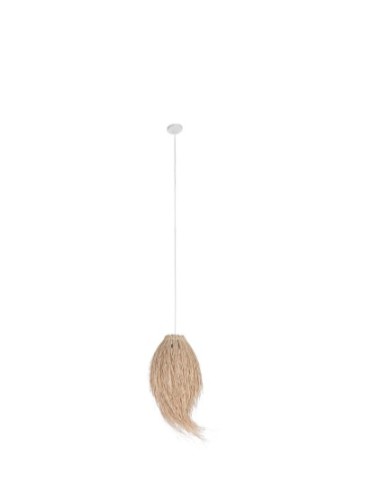 LAMPADARIO LA213696 RATTAN 34X34X38CM NATURALE su Shop in Casa