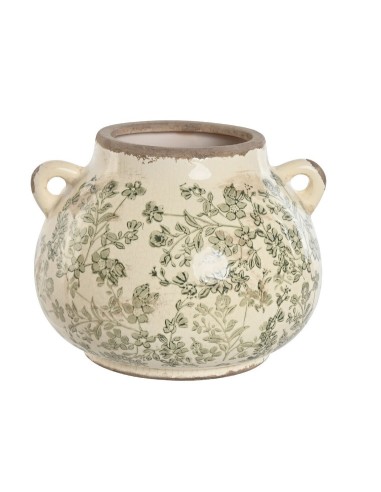 VASO LD213290 FOGLIE 21X20X16CM PORCELLANA su Shop in Casa