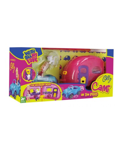 OLLY 42201 PLAYSET CARAVAN CON ACCESSORI su Shop in Casa