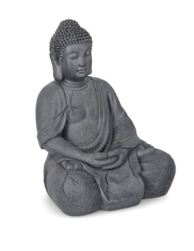 FIGURA BUDDHA 0790711 PATTAYA 37X32X49CM FIBRA DI VETRO su Shop in ...