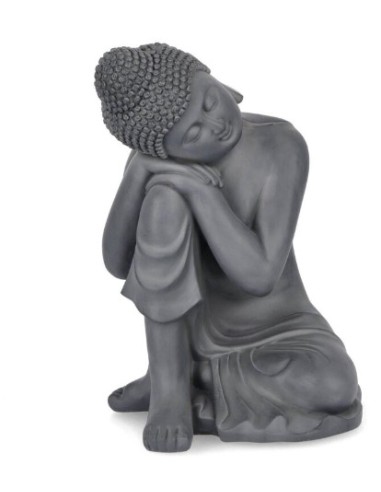 FIGURA BUDDHA 0790714 PATTAYA 36X34X50CM FIBRA DI VETRO su Shop in ...