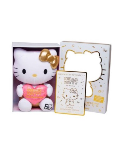 HELLO KITTY 109280151 PELUCHE 50 ANNIVERSARIO su Shop in Casa