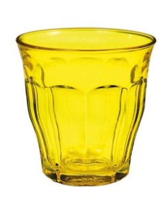 BICCHIERE ACQUA PICARDIE 31CL COLORI ASSORTITI su Shop in Casa