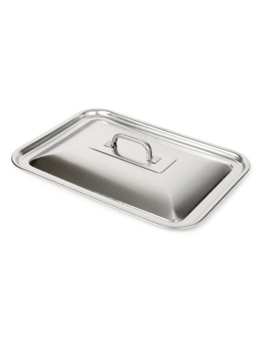 COPERCHIO RETTANGOLARE 35CM INOX 10562