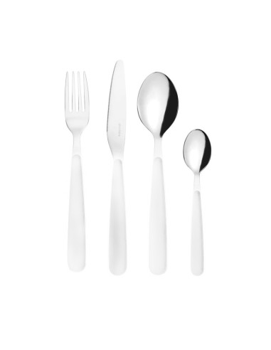 TAVOLA E CUCINA: vendita online SET 24 POSATE WHITE POP in offerta