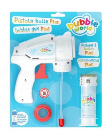 PISTOLA BOLLE DI SAPONE CLASSIC PLUS