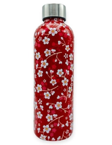 THERMOS E PORTAVIVANDE: vendita online BOTTIGLIA TERMICA INOX 500ML ROSSO JAPAN COLLECTION in offerta