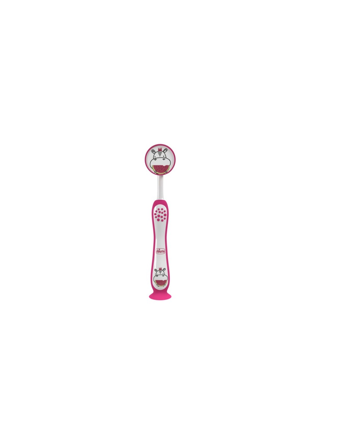 Spazzolino Chicco Hyppo Rosa per bambini 3-6 anni | Shopincasa.it