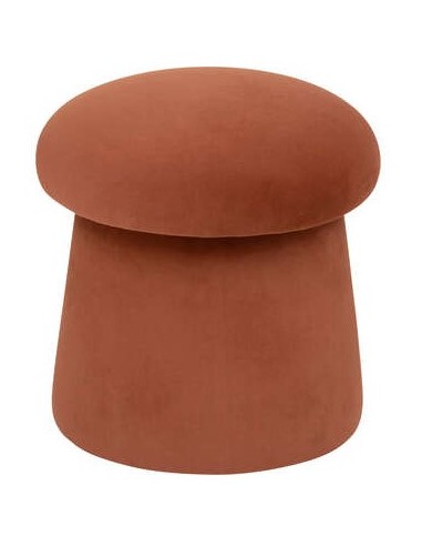 POUF 202219B NOA VELLUTO TERRACOTTA 37X40CM su Shop in Casa