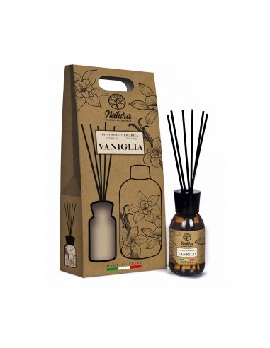 DIFFUSORE 15896 VANIGLIA 125ML CON RICARICA 250ML su Shop in Casa