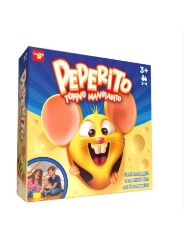 Rocco Giocattoli Peperito Topino Mangiadito, Gioco da Tavolo per Bambini | Shop in Casa