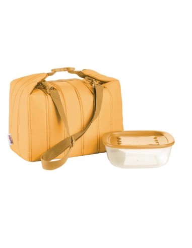 SET BORSA TERMICA GR.MANGO YELLOW C/CONTENIT.SALVAFRESCH HANDY BIO ...