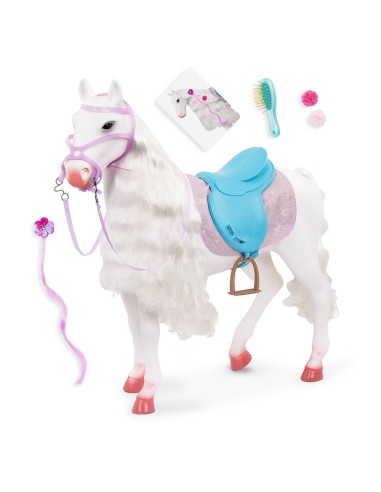 GIOCHI GIRL: vendita online CAVALLO BTT38177Z CAMARILLO CON ACCESSORI in offerta