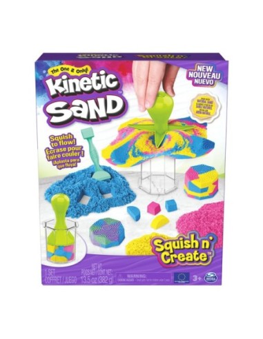 KINETIC SAND 6065527 PLAYSET SQUISH N'CREATE