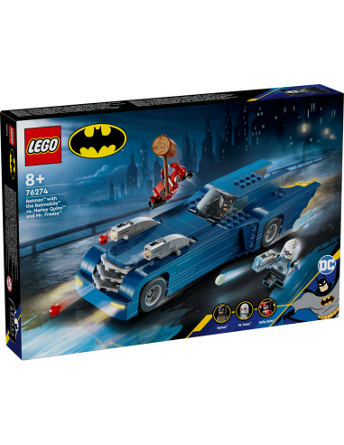 BATMAN 76274 BATMOBILE VS HARLEY QUINN E MR.FREEZE su Shop in Casa