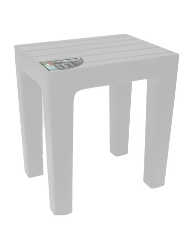 SGABELLI: vendita online SGABELLO 130101 WOODY BIANCO H41,5CM in offerta