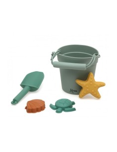 Set da Spiaggia in Silicone Verde per Bambini - Shopincasa.it