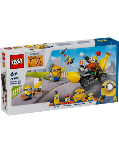 CATTIVISSIMO ME 75580 MINIONS E AUTO BANANA su Shop in Casa