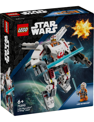 STAR WARS 75390 MECH X-WING DI LUKE SKYWALKER su Shop in Casa