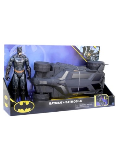 BATMAN BATMOBILE macchina per bambini action figure di Batman da 30...