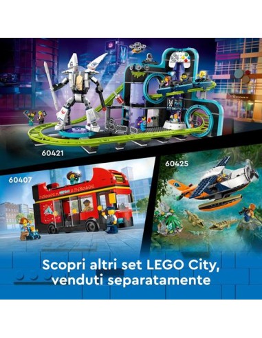 GIOCATTOLI: vendita online CITY 60408 CAMION TRASPORTATORE CON AUTO SPORTIVE in offerta