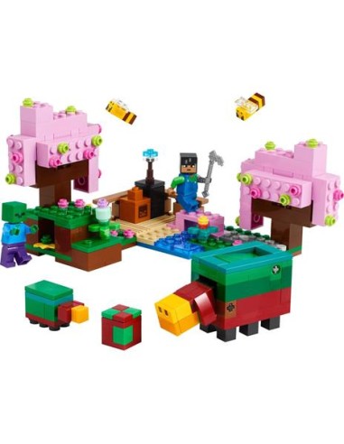 MINECRAFT 21260 GIARDINO DEL CILIEGIO IN FIORE su Shop in Casa