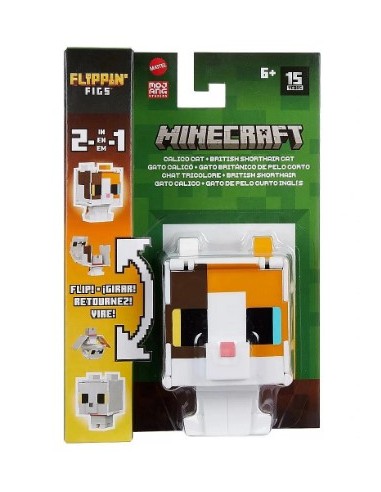 MINECRAFT HTL43 FLIPPIN PERSONAGGI ASSORTITI su Shop in Casa