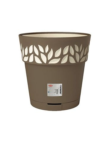 VASI E SOTTO VASI: vendita online VASO OPERA 94168 CLOE D30CM TORTORA/VANILLA in offerta