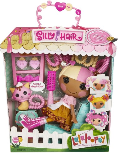 LALALOOPSY 576938 SILLY HAIR SCOOPS WAFFLECONE su Shop in Casa