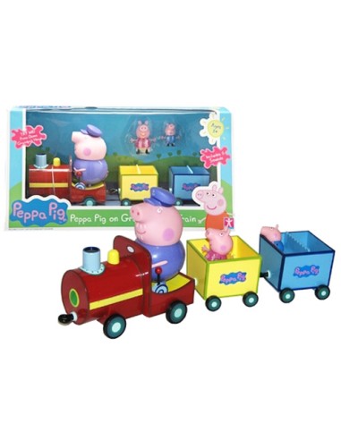 PEPPA PIG IL TRENO DI NONNO PIG GIOCHI PREZIOSI 2258