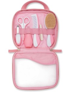 ACCESSORI: vendita online Nuvita 1146 - Set Completo per la Cura del Bambino | Trousse da Bagno Powder Rosa - Perfetta per As...