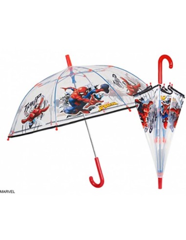 75395 OMBRELLO SPIDERMAN 45CM MANUALE su Shop in Casa