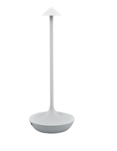 LAMPADA LED CANDELA BIANCA H29CM RICARICABILE su Shop in Casa