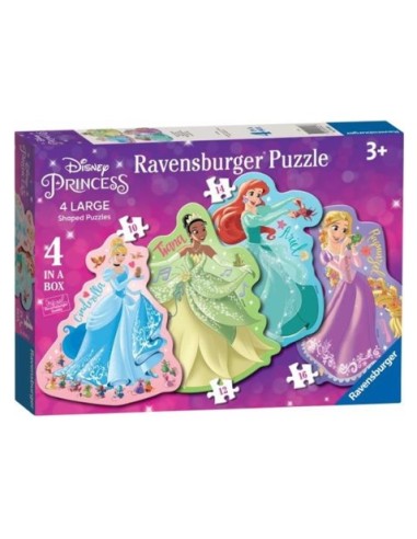 PRINCESS 03082 SET 4 PUZZLE 10/12/14/16PZ su Shop in Casa