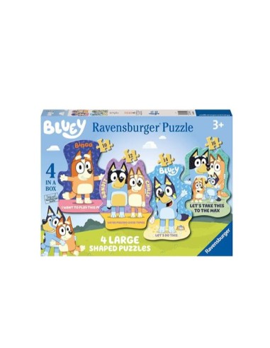 BLUEY 03132 SET 4 PUZZLE 10/12/14/16PZ su Shop in Casa