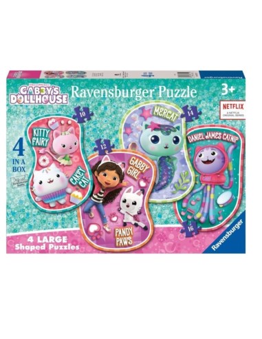 GABBY 03170 SET 4 PUZZLE 10/12/14/16PZ su Shop in Casa