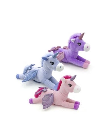 PELUCHE 25491 UNICORNO LUCI E MUSICA ASSORTITO su Shop in Casa