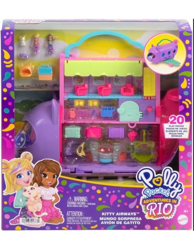 POLLY POCKET HWP19 AEREO GATTINO su Shop in Casa