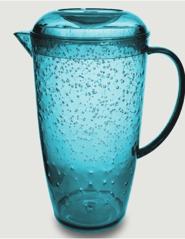 CARAFFA 80117 BUBBLES BLU TIFFANY 14X25CM su Shop in Casa