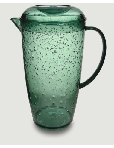 CARAFFA 80116 BUBBLES VERDE 14X25CM su Shop in Casa