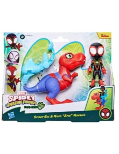 SPIDEY G0124 DINO-WEBS MILES MORALES E SPIDEY-REX su Shop in Casa