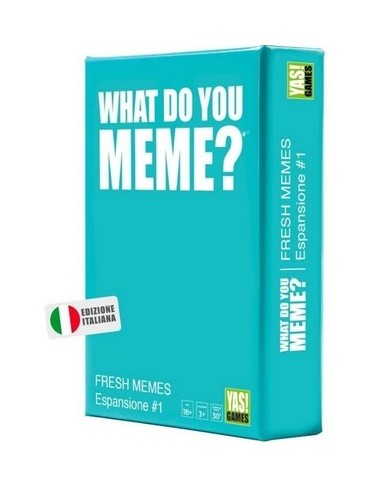 GIOCO 21194552 WHAT DO YOU MEME FRESH MEMES ESPANSIONE su Shop in Casa