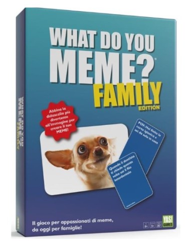 YAS Games What Do You Meme Family, gioco di società per tutta la fa...