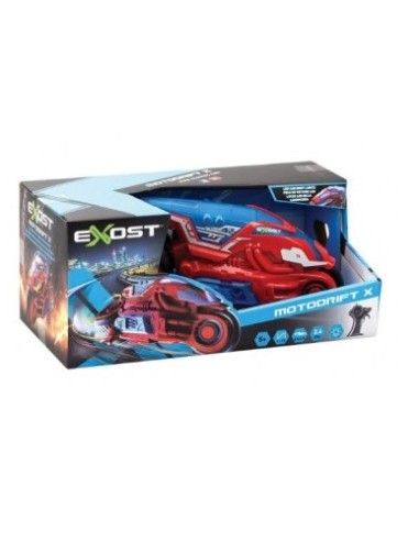 Exost Motodrift X R/C, auto radiocomandata 360°, ruote rotanti acro...