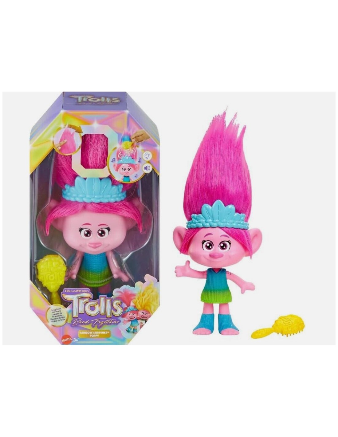 TROLLS HTP28 POPPY CANTANTE su Shop in Casa