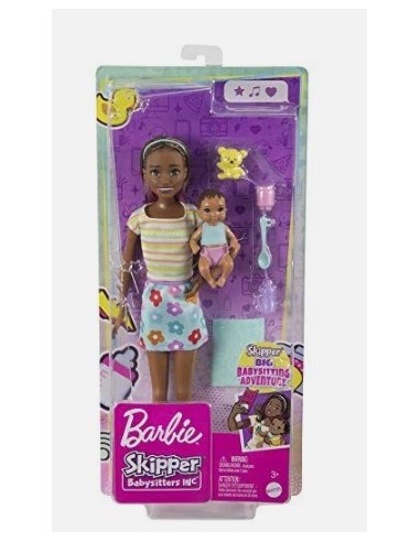 BARBIE GRP10 SKIPPER BAMBOLE ASSORTITE su Shop in Casa