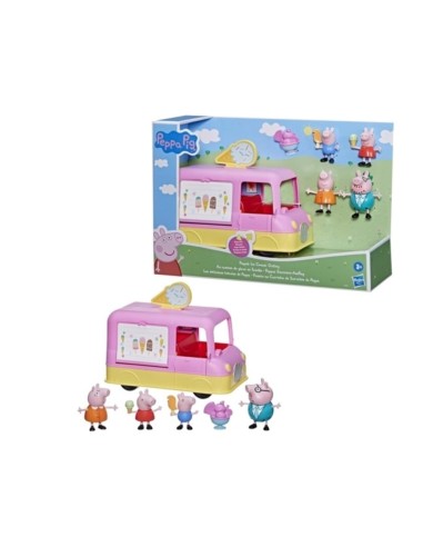 PEPPA PIG F5172 CARRETTO GELATI CON PERSONAGGI su Shop in Casa